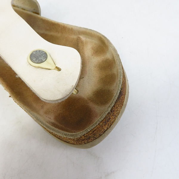 実際に弊社で買取させて頂いたBIRKENSTOCK/ビルケンシュトック レザー サンダル 41の画像 6枚目