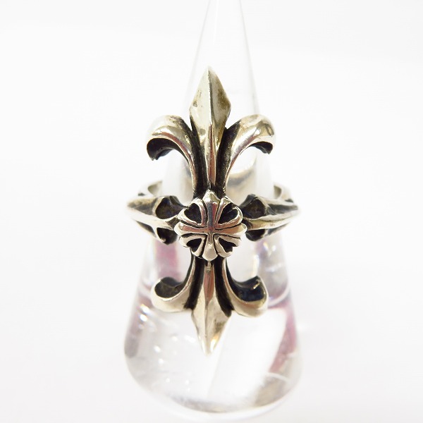 実際に弊社で買取させて頂いた【ギャラ付】CRAZY PIG/クレイジーピッグ チューダークロス リング 19号の画像 1枚目