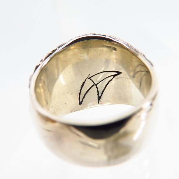 実際に弊社で買取させて頂いたCRAZY PIG/クレイジーピッグ Crystal Skull Ring/13.5号の画像 5枚目