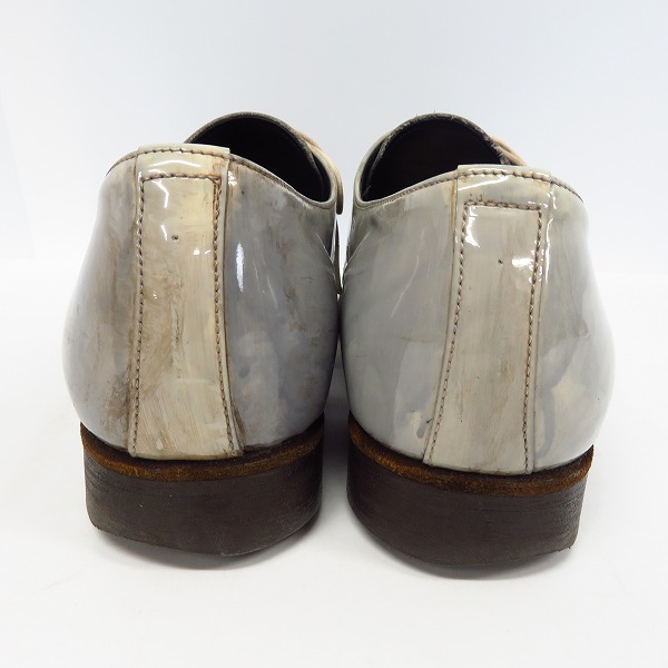 実際に弊社で買取させて頂いたMIHARAYASUHIRO/ミハラヤスヒロ エナメル レザー シューズ 26の画像 1枚目