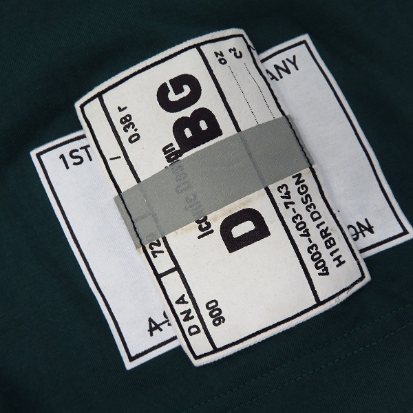 実際に弊社で買取させて頂いたDIESEL BLACK GOLD/ディーゼル ブラックゴールド プリントカットソー/XL 2点セットの画像 4枚目