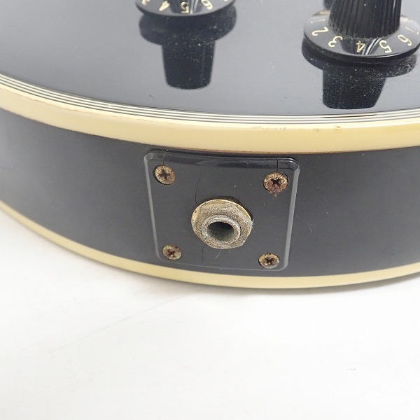 実際に弊社で買取させて頂いた★【難あり】Greco/グレコ レスポールカスタムタイプ エレキギター O切れ ジャパンビンテージの画像 4枚目