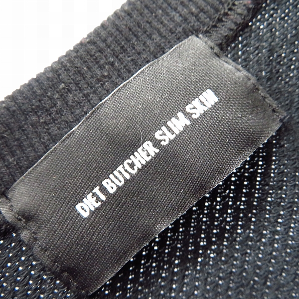 実際に弊社で買取させて頂いたDIET BUTCHER SLIM SKIN/ダイエットブッチャースリムスキン プリント薄手トレーナーの画像 2枚目