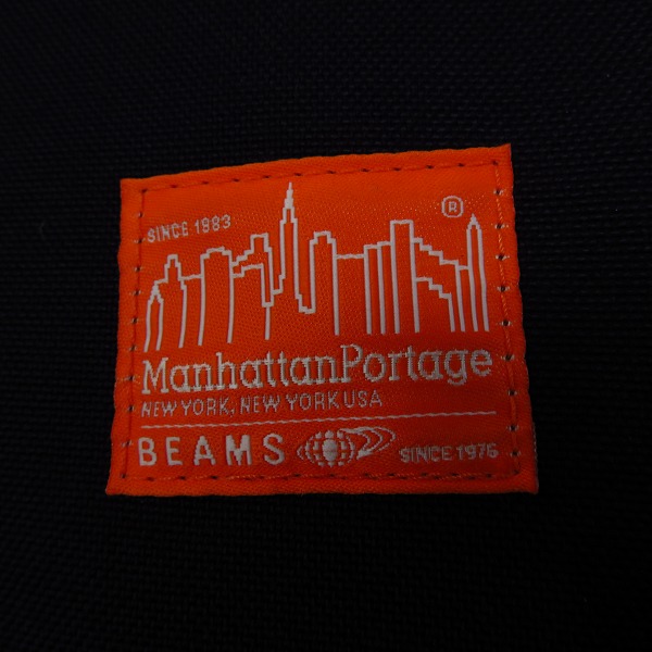 実際に弊社で買取させて頂いたMANHATTAN Portage×BEAMS/マンハッタンポーテージ×ビームス コーデュラナイロンメッセンジャー ショルダーバッグの画像 4枚目