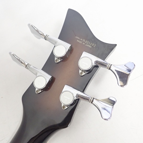 実際に弊社で買取させて頂いた★【型番不明】Greco/グレコ バイオリンベース ヴァイオリンベース ハードケース付の画像 2枚目