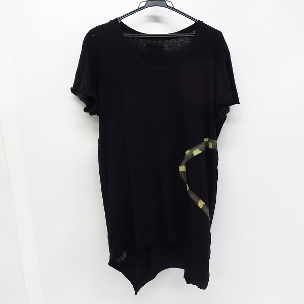 実際に弊社で買取させて頂いたIF SIX WAS NINE/イフイックスワズナイン ZIGZAG スネーク Tシャツ/2