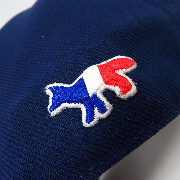 実際に弊社で買取させて頂いたMAISON KITSUNE/メゾンキツネ 2019SS ベースボールキャップ AU06100WW0007の画像 6枚目