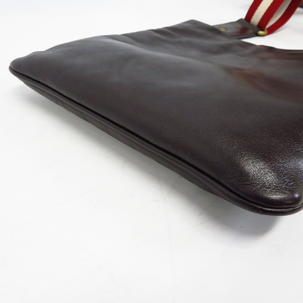 実際に弊社で買取させて頂いたBALLY/バリー レザー ショルダーバッグ/ポーチの画像 2枚目