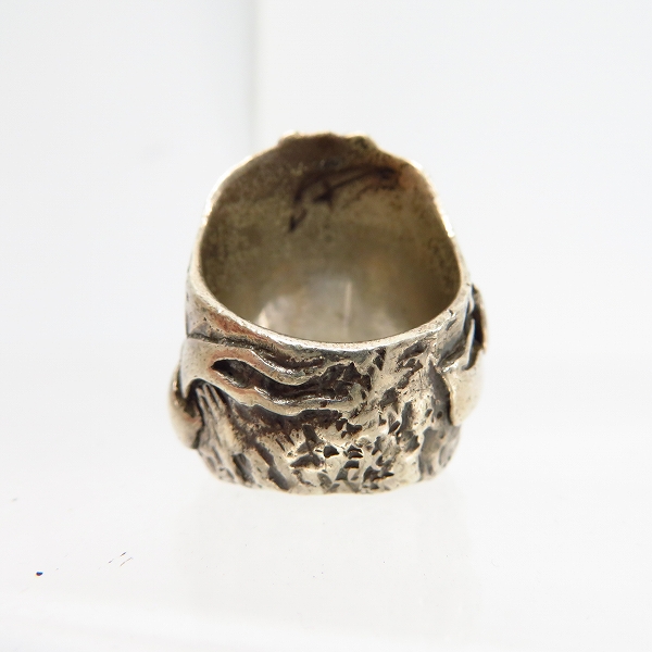 実際に弊社で買取させて頂いた【ギャラ付】CRAZY PIG/クレイジーピッグ スクルール スカルリング #877/15.5-16.5号の画像 3枚目