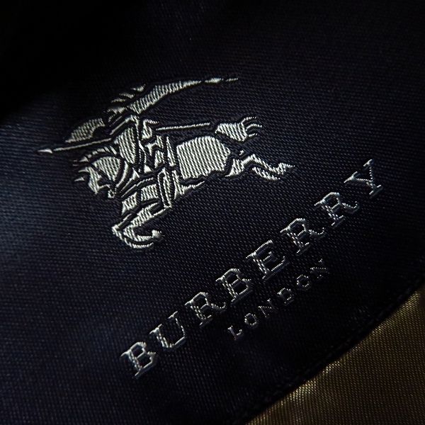 実際に弊社で買取させて頂いたBURBERRY LONDON/バーバリーロンドン トレンチコート 比翼ボタン ライナー付き コットン/Mの画像 2枚目