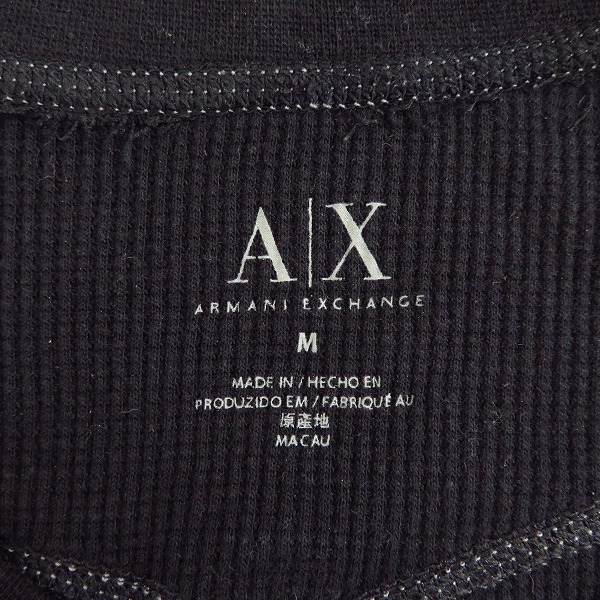 実際に弊社で買取させて頂いたARMANI EXCHANGE/アルマーニエクスチェンジ サーマルロンT/Mの画像 2枚目