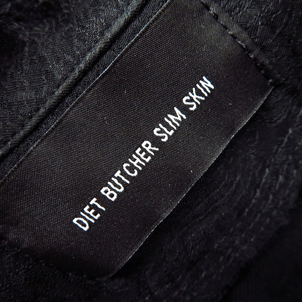 実際に弊社で買取させて頂いたDIET BUTCHER SLIM SKIN/ダイエットブッチャースリムスキン 11AW 切替シャツ/1の画像 2枚目