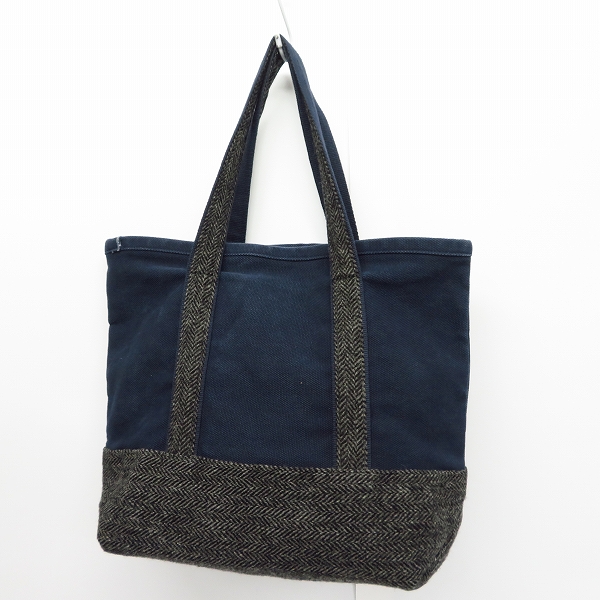 実際に弊社で買取させて頂いたEDIFICE/エディフィス Harris Tweed/ハリスツイード トートバッグの画像 1枚目