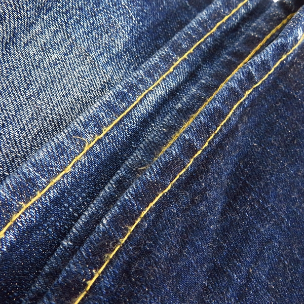 実際に弊社で買取させて頂いたFACTOTUM/ファクトタム 10AW 01043020 インディゴデニムパンツ/30の画像 7枚目