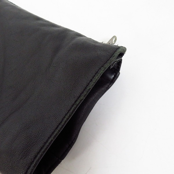 実際に弊社で買取させて頂いたLITHIUM HOMME/リチウムオム レザー シングルライダース ジャケット/LH22-0364/1の画像 7枚目