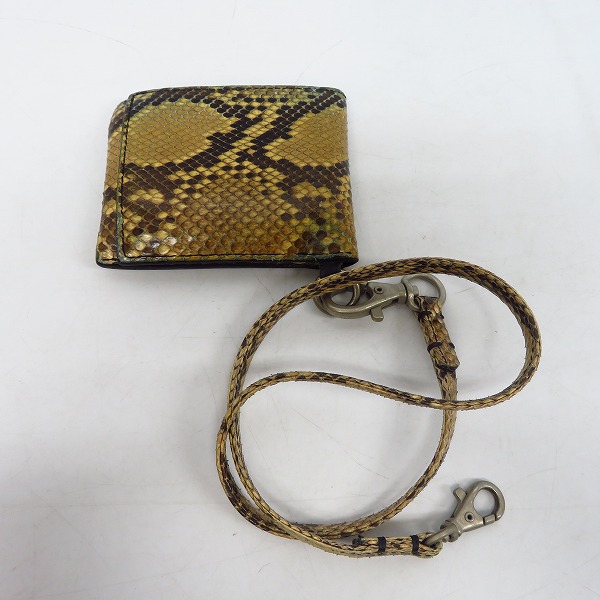 実際に弊社で買取させて頂いたLOUNGE LIZARD/ラウンジリザード 2つ折りウォレット/ウォレットコード