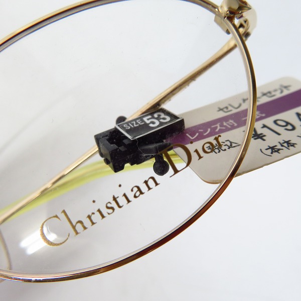 実際に弊社で買取させて頂いた【おまとめ/7点】Christian Dior/クリスチャンディオール メタルフレーム/2ポイント アイウェア/メガネフレーム/眼鏡の画像 5枚目