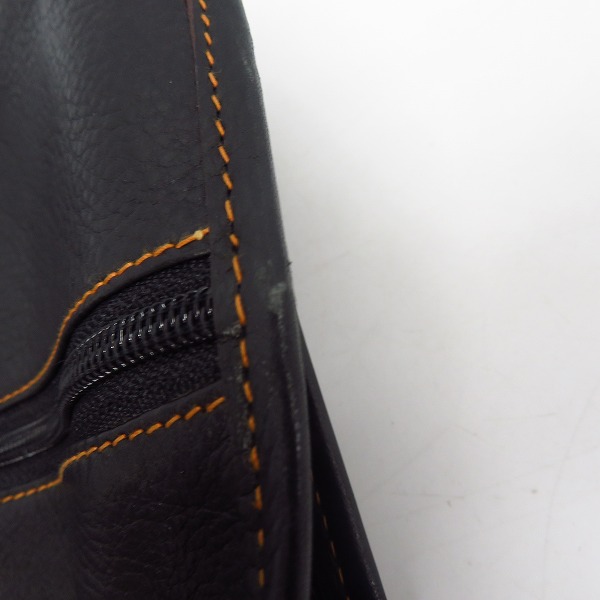 実際に弊社で買取させて頂いたBALLY/バリー  オールレザー ガーメントバッグの画像 5枚目