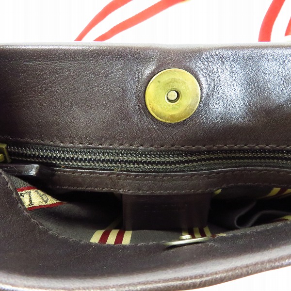 実際に弊社で買取させて頂いたBALLY/バリー レザー ショルダーバッグ/ポーチの画像 5枚目