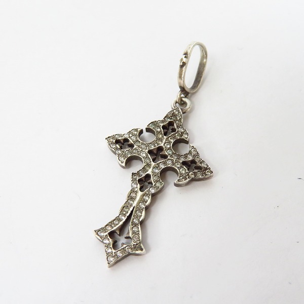 実際に弊社で買取させて頂いたLoree Rodkin/ローリーロドキン ノートルダムクロス Silver/ジルコニア ペンダント