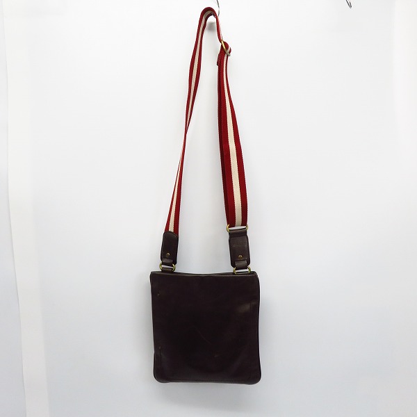 実際に弊社で買取させて頂いたBALLY/バリー レザー ショルダーバッグ/ポーチの画像 1枚目