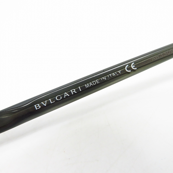 実際に弊社で買取させて頂いたBVLGARI/ブルガリ 眼鏡/メガネフレーム ハーフリム イタリア製 188 102の画像 4枚目