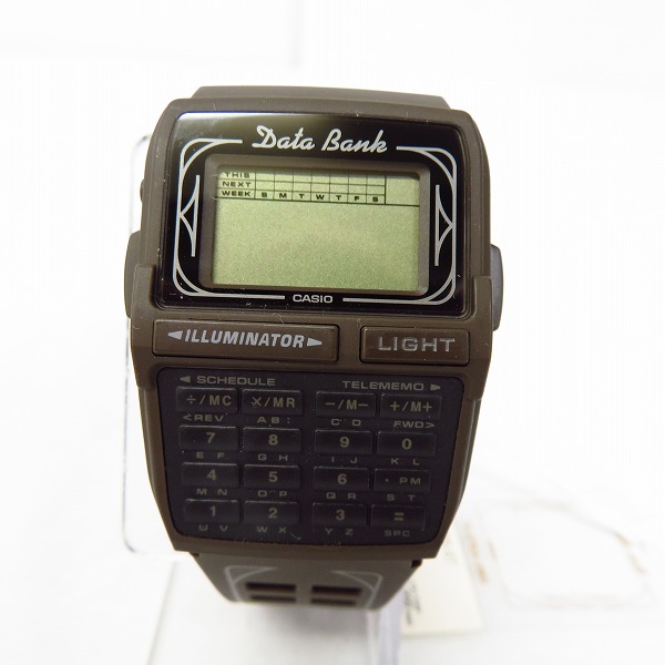 実際に弊社で買取させて頂いたCASIO×fragment design/カシオ×フラグメント DATABANK TELEMEMO 50/DBC-63PS-5T ブラウン 腕時計【動作未確認】