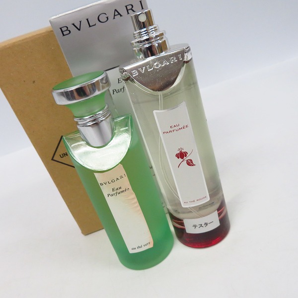 実際に弊社で買取させて頂いた【テスター含む】BVLGARI/ブルガリ オ パフメ オーデコロン 75ml/オーテルージュ コロン 100ml 2点セット