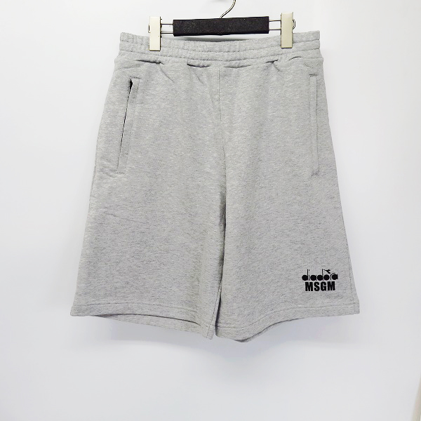 実際に弊社で買取させて頂いたMSGM×Diadora/エムエスジーエム×ディアドラ スウェットハーフパンツ 2440MB301/M