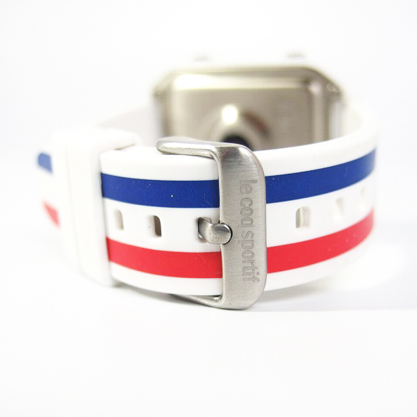 実際に弊社で買取させて頂いたle coq sportif×Shot Navi コラボ hug 腕時計型 ゴルフ用GPSナビ ウォッチの画像 4枚目