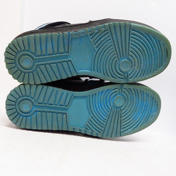 実際に弊社で買取させて頂いた【観賞用】ato/アトウ スニーカー ブラック/ブルー 28.0の画像 2枚目