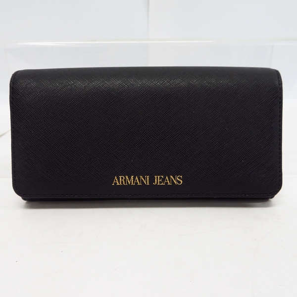 実際に弊社で買取させて頂いたARMANI JEANS/アルマーニジーンズ 二つ折り長財布 928541 CD857 00020