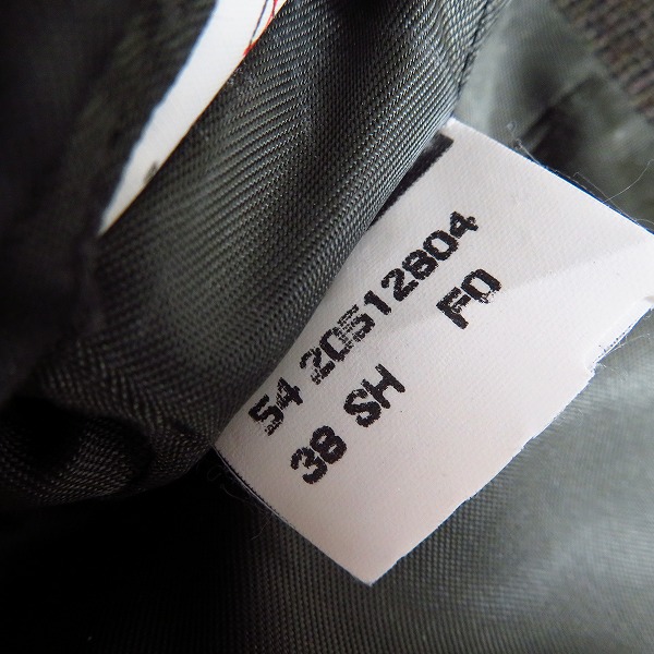 実際に弊社で買取させて頂いたBROOKS BROTHERS/ブルックスブラザーズ テーラードジャケット USA製/38の画像 5枚目