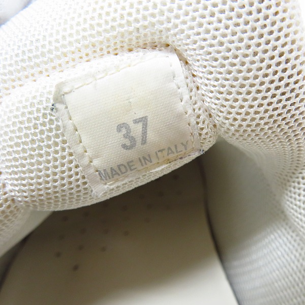 実際に弊社で買取させて頂いたCELINE/セリーヌ 2015 PULL ON SNEAKER/レザースニーカー/37 の画像 6枚目