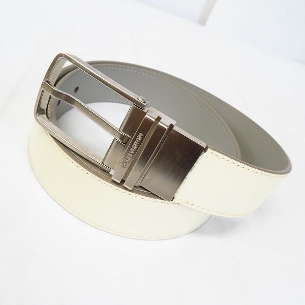 実際に弊社で買取させて頂いたLOUIS VUITTON/ルイヴィトン ダミエ レザー ベルト/M6873の画像 0枚目