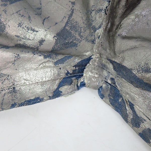 実際に弊社で買取させて頂いたDIESEL BLACK GOLD/ディーゼル ブラックゴールド PHUKIG PANTALONI コーティング デニムパンツ 26の画像 5枚目