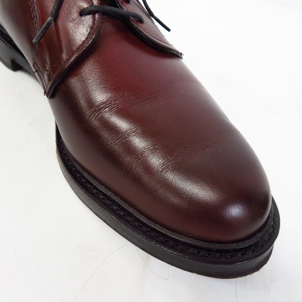 実際に弊社で買取させて頂いたAllen Edmonds/アレンエドモンズ Leeds 2.0 プレーントゥレザーシューズ/1431/9Dの画像 6枚目