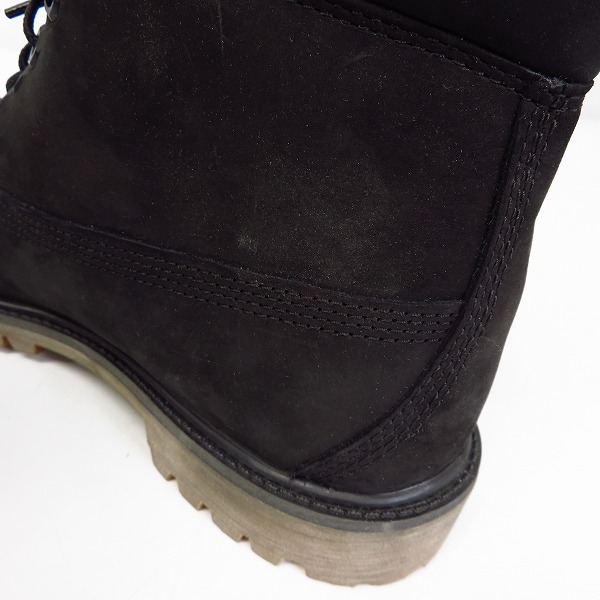 実際に弊社で買取させて頂いたTimberland/ティンバーランド 6インチ プレミアムブーツ ブラック TB0A114V/27の画像 6枚目