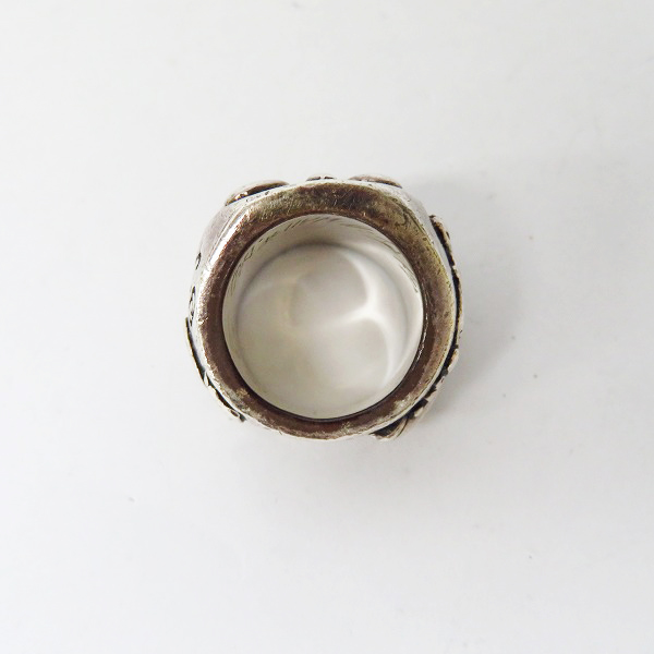 実際に弊社で買取させて頂いたBWL/ビルウォールレザー×MARK MAHONY/マーク・マホーニー 10YEARS クローバーリング 8号の画像 5枚目