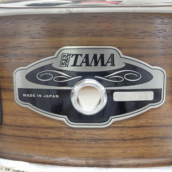 実際に弊社で買取させて頂いた★【型番不明】TAMA/タマ ピッコロスネア 14×4インチ ソフトケース付の画像 1枚目