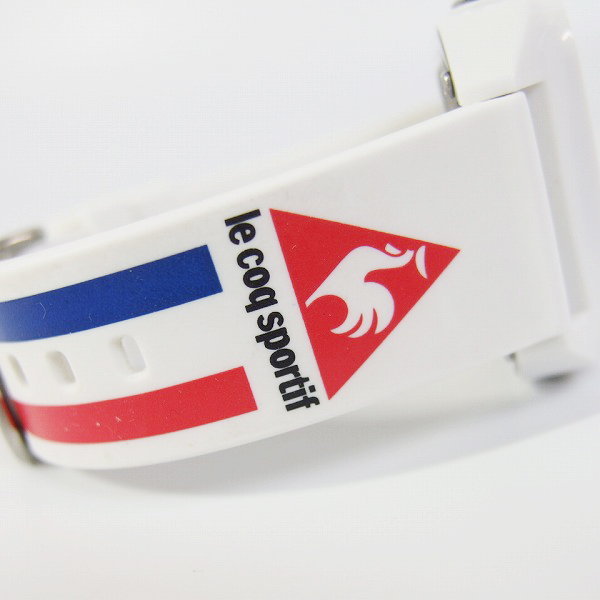 実際に弊社で買取させて頂いたle coq sportif×Shot Navi コラボ hug 腕時計型 ゴルフ用GPSナビ ウォッチの画像 5枚目