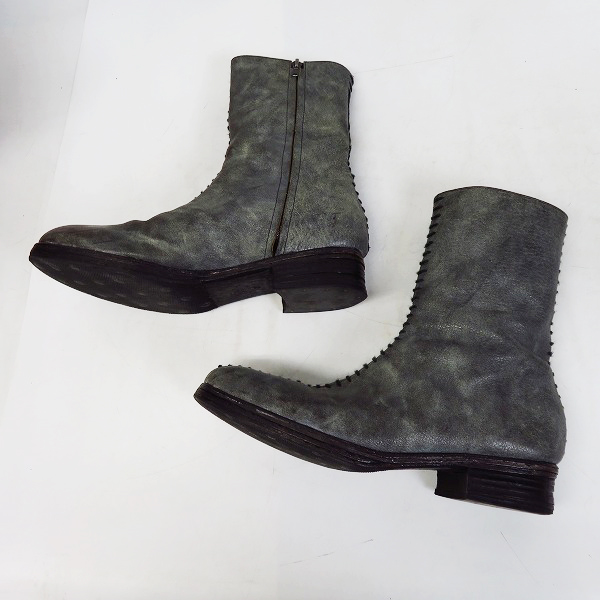 実際に弊社で買取させて頂いたDIET BUTCHER SLIM SKIN/ダイエットブッチャースリムスキン サイドジップレザーブーツ/3の画像 3枚目