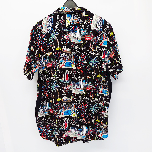 実際に弊社で買取させて頂いたCRIMIE/クライミー アロハ柄 半袖 ボーリングシャツ/XLの画像 1枚目
