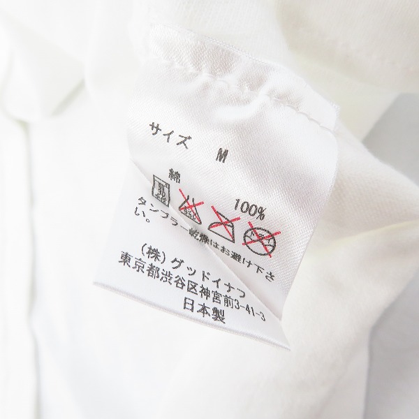 実際に弊社で買取させて頂いたGOOD ENOUGH/グッドイナフ ビッグgロゴ ハーフスリーブ/半袖 カットソー/Tシャツ Mの画像 3枚目