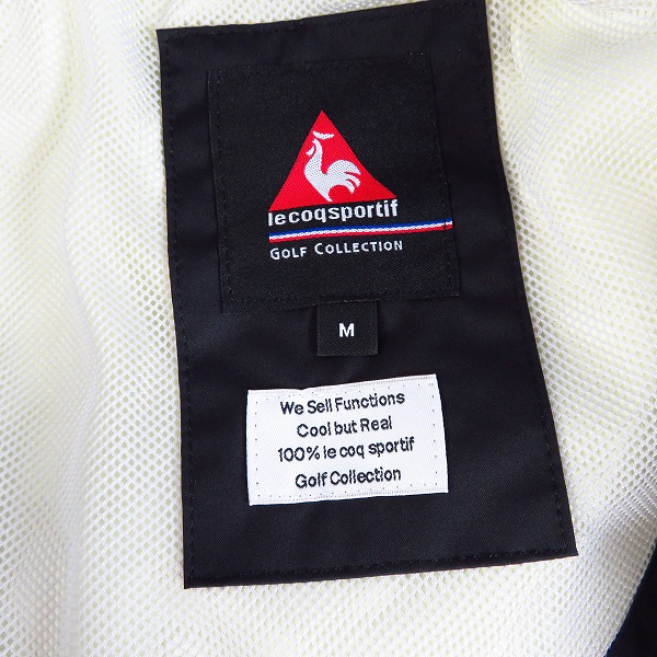 実際に弊社で買取させて頂いたLe coq sportif/ルコックスポルティフ ゴルフ レインウェア セットアップ /Mの画像 2枚目