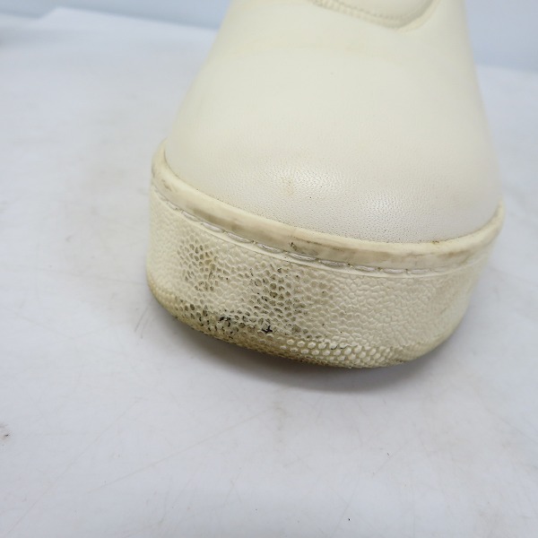 実際に弊社で買取させて頂いたCELINE/セリーヌ 2015 PULL ON SNEAKER/レザースニーカー/37 の画像 5枚目