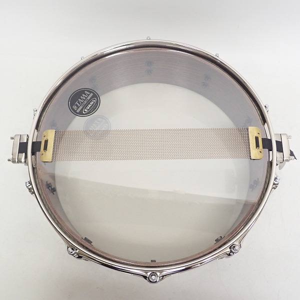 実際に弊社で買取させて頂いた★【型番不明】TAMA/タマ ピッコロスネア 14×4インチ ソフトケース付の画像 4枚目