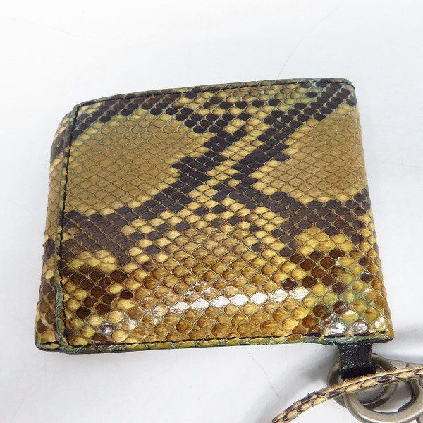 実際に弊社で買取させて頂いたLOUNGE LIZARD/ラウンジリザード 2つ折りウォレット/ウォレットコードの画像 1枚目