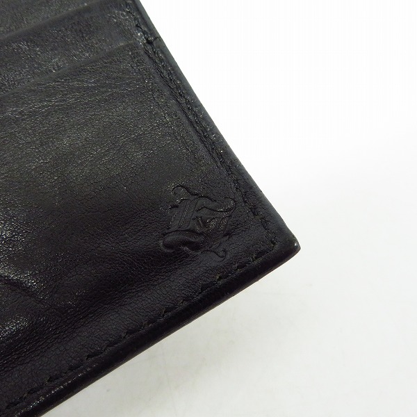 実際に弊社で買取させて頂いたLOUNGE LIZARD/ラウンジリザード 2つ折りウォレット/ウォレットコードの画像 5枚目