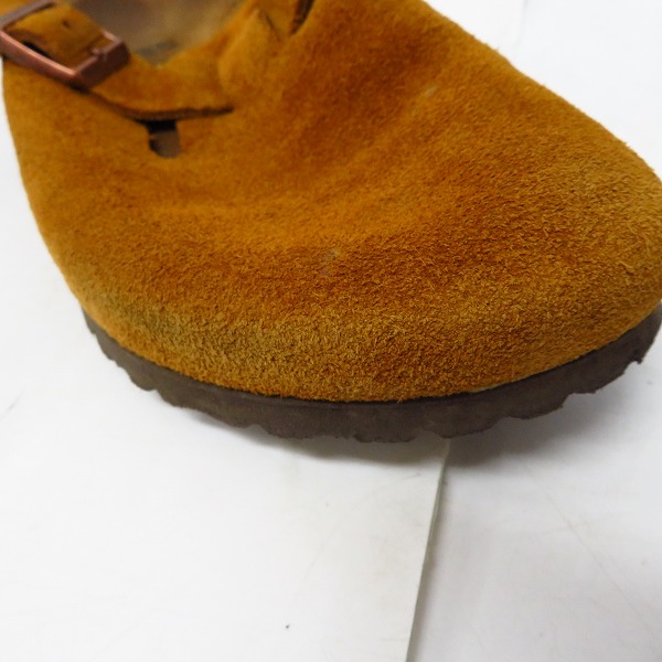 実際に弊社で買取させて頂いたBIRKENSTOCK/ビルケンシュトック スウェード/レザー ボストンサンダル/26.5の画像 5枚目